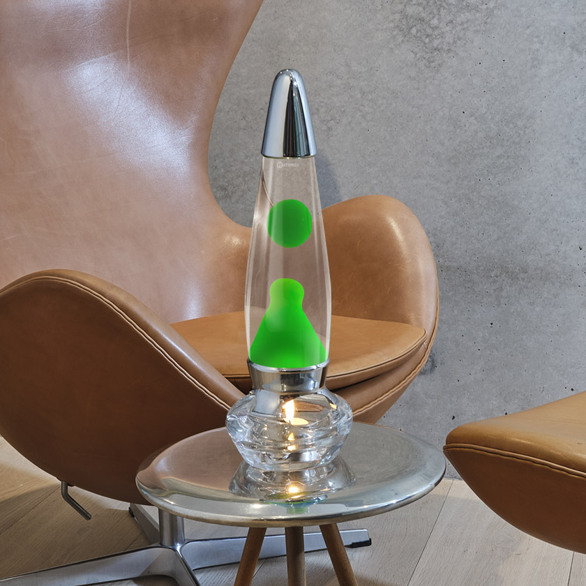 Mathmos Evo Lavalamp Groen