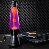 Astro Vinyl Lavalamp Zwart