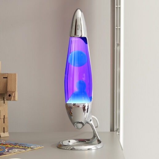 Neo lavalamp Zilver