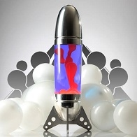 Rokit Raket Lavalamp