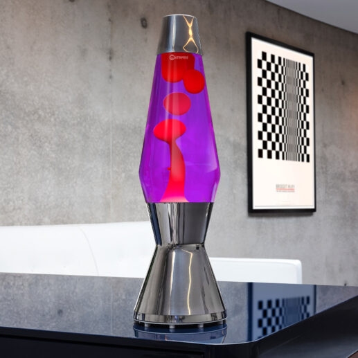 Astro Lavalamp Zilver